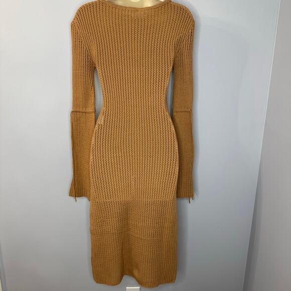 Lovers and Friends Solta Knit Midi Dress Beach Cover up Women's New Sz S - Picture 9 of 13